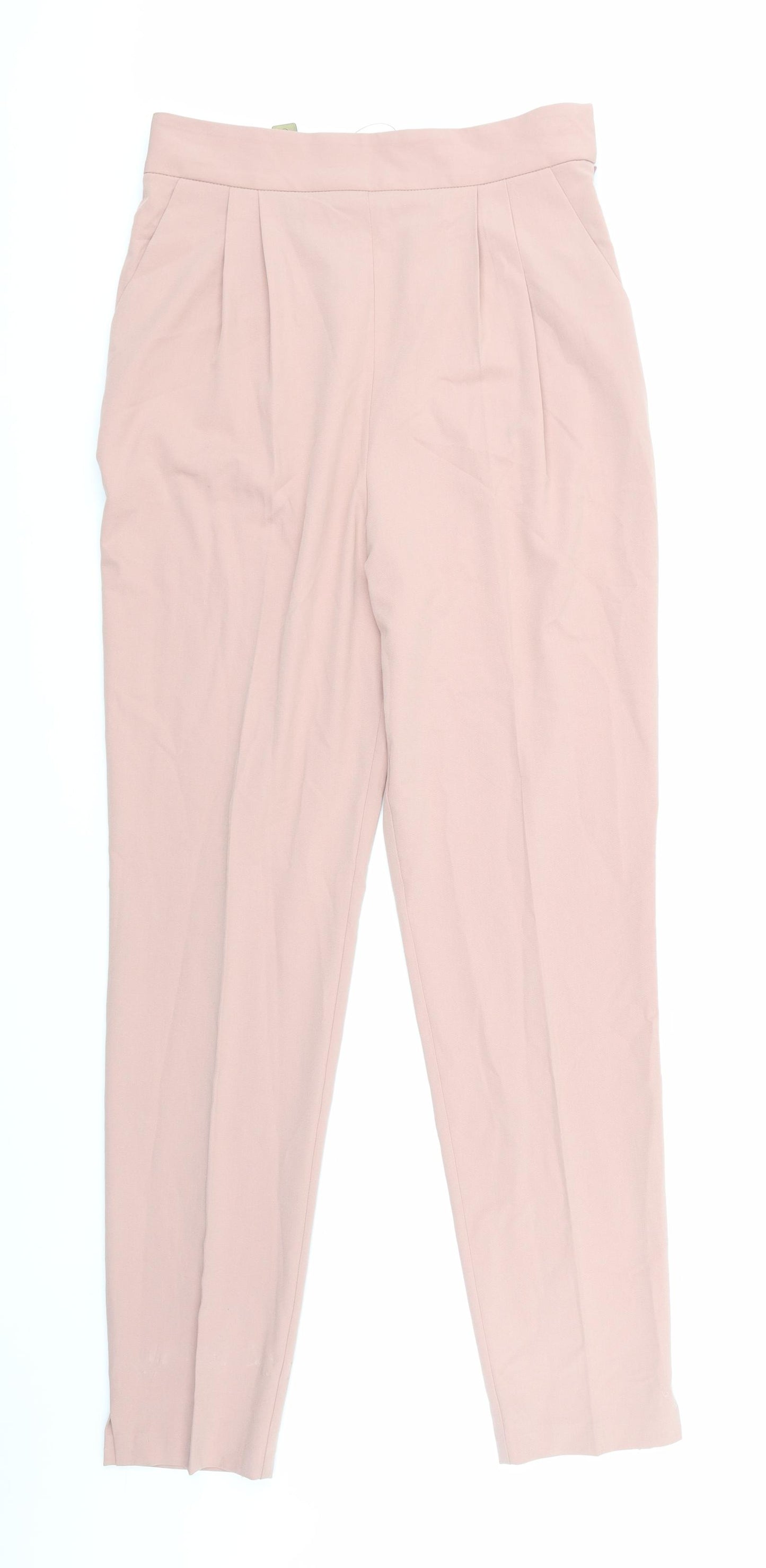 ASOS Womens Pink   Trousers  Size 10 L32 in