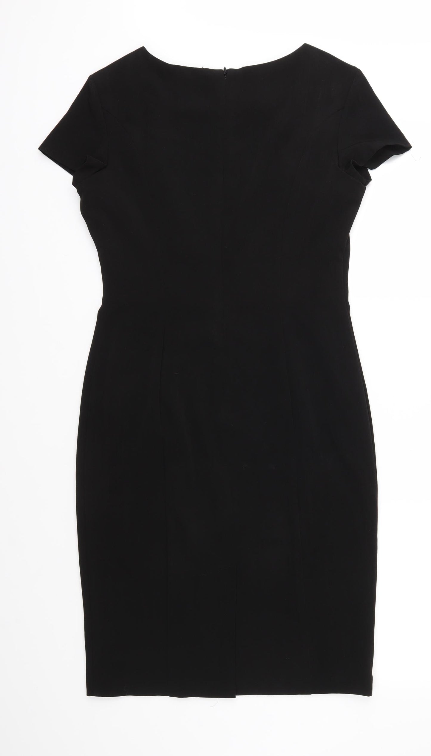 Marks and Spencer Womens Black   Pencil Dress  Size 12