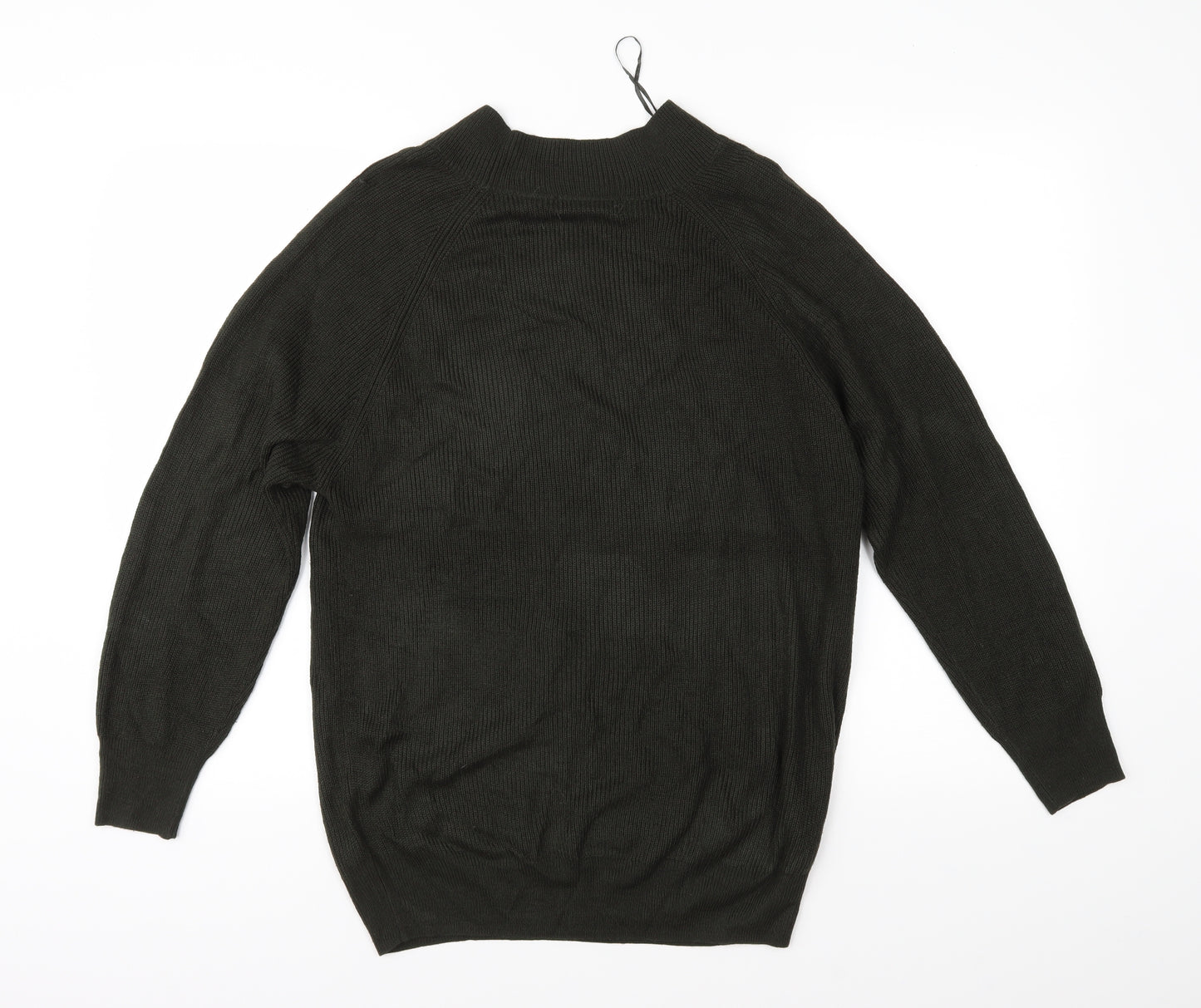 F&F Womens Green  Knit Pullover Jumper Size 10