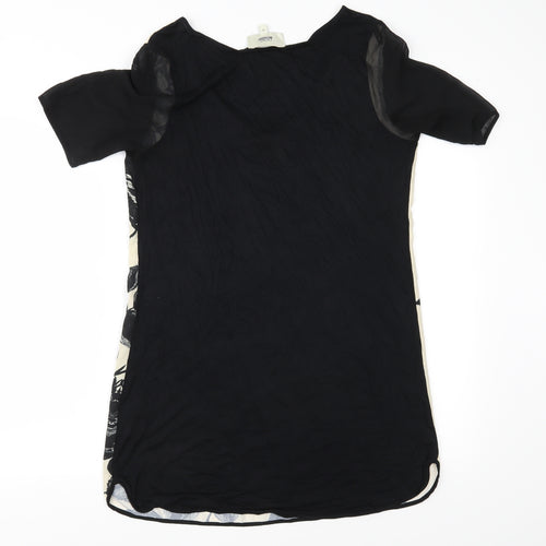 NEXT Womens Beige Floral  Tunic Blouse Size 12