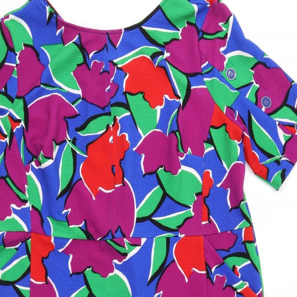 TU Womens Multicoloured Floral  Fit & Flare  Size 22