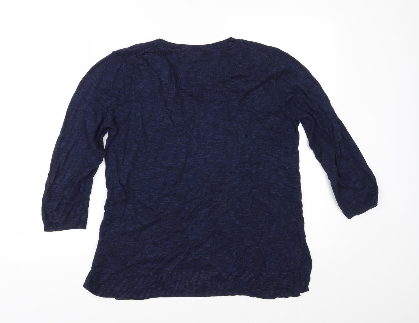 Gap Womens Blue Fair Isle Knit Pullover Jumper Size M