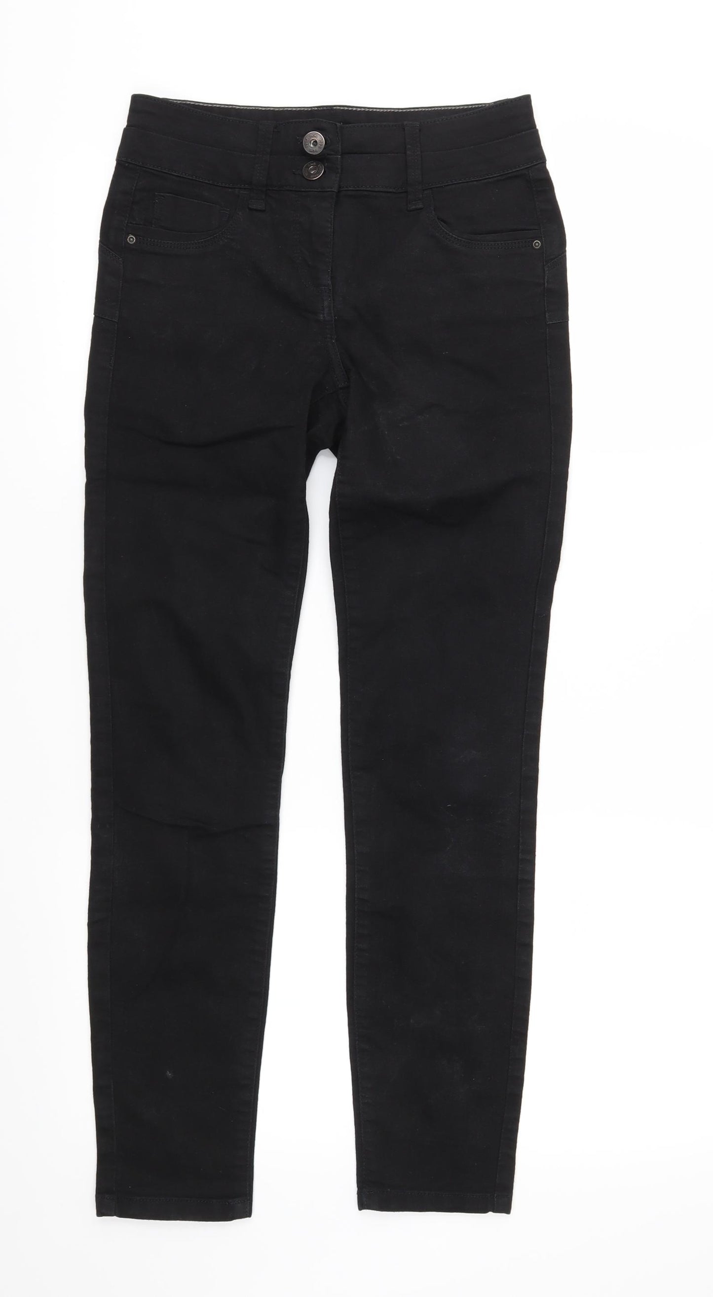 Marks and Spencer Womens Black  Denim Skinny Jeans Size 6 L28 in