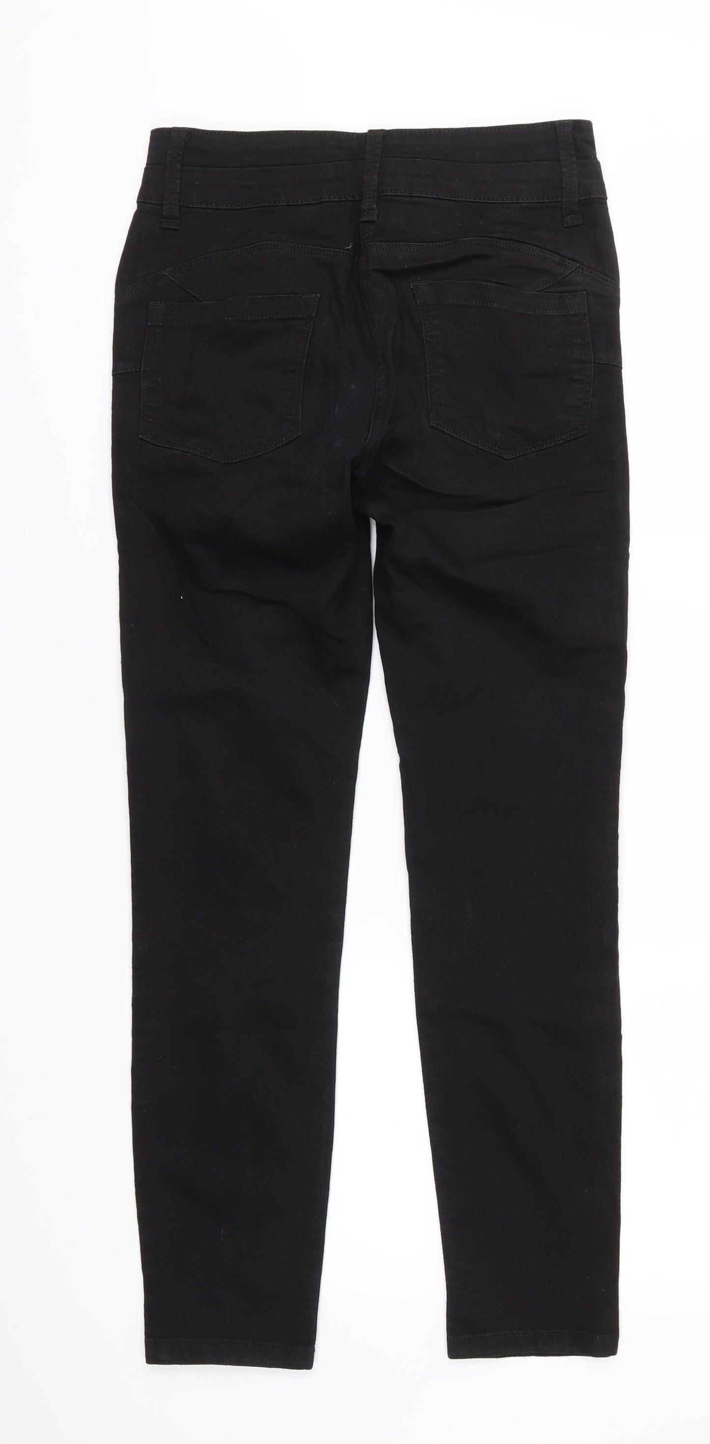 Marks and Spencer Womens Black  Denim Skinny Jeans Size 6 L28 in