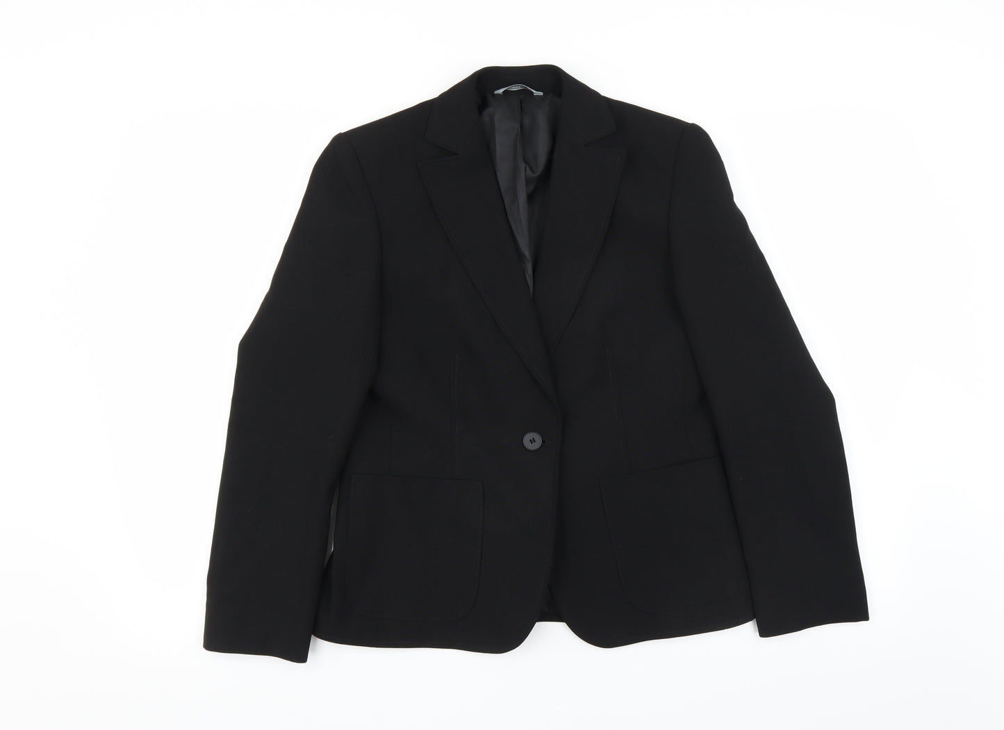 Marks and Spencer Womens Black   Jacket Suit Jacket Size 8