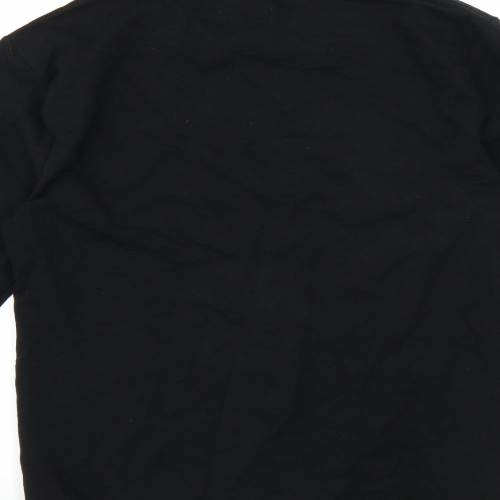 Topman Mens Black   Pullover Sweatshirt Size M