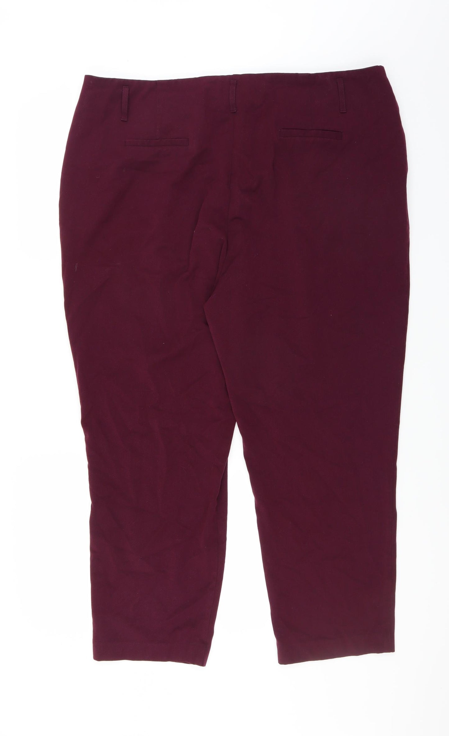 F&F Womens Purple   Trousers  Size 22 L25 in