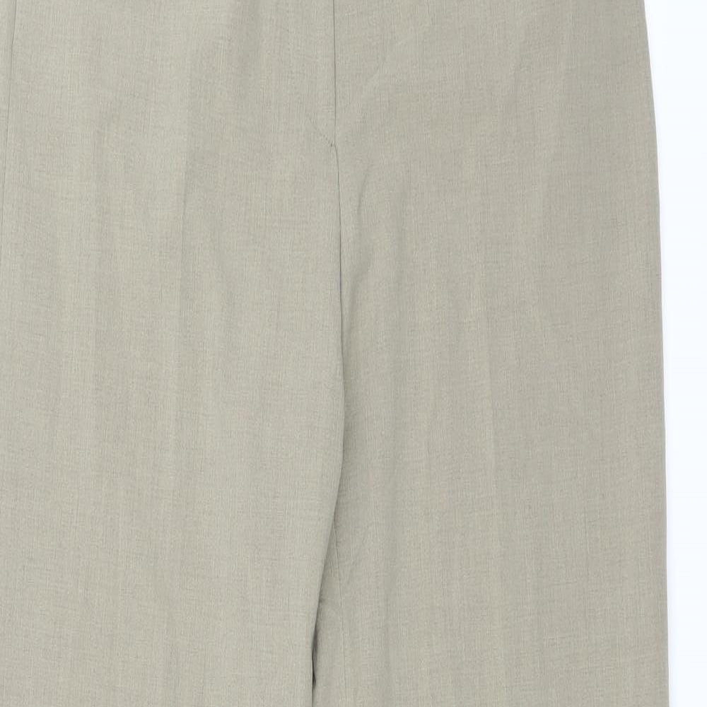 Marks and Spencer Womens Beige   Trousers  Size 10 L29 in