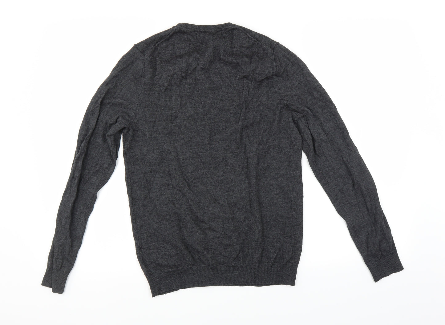 LACHLAN Mens Grey   Pullover Jumper Size M