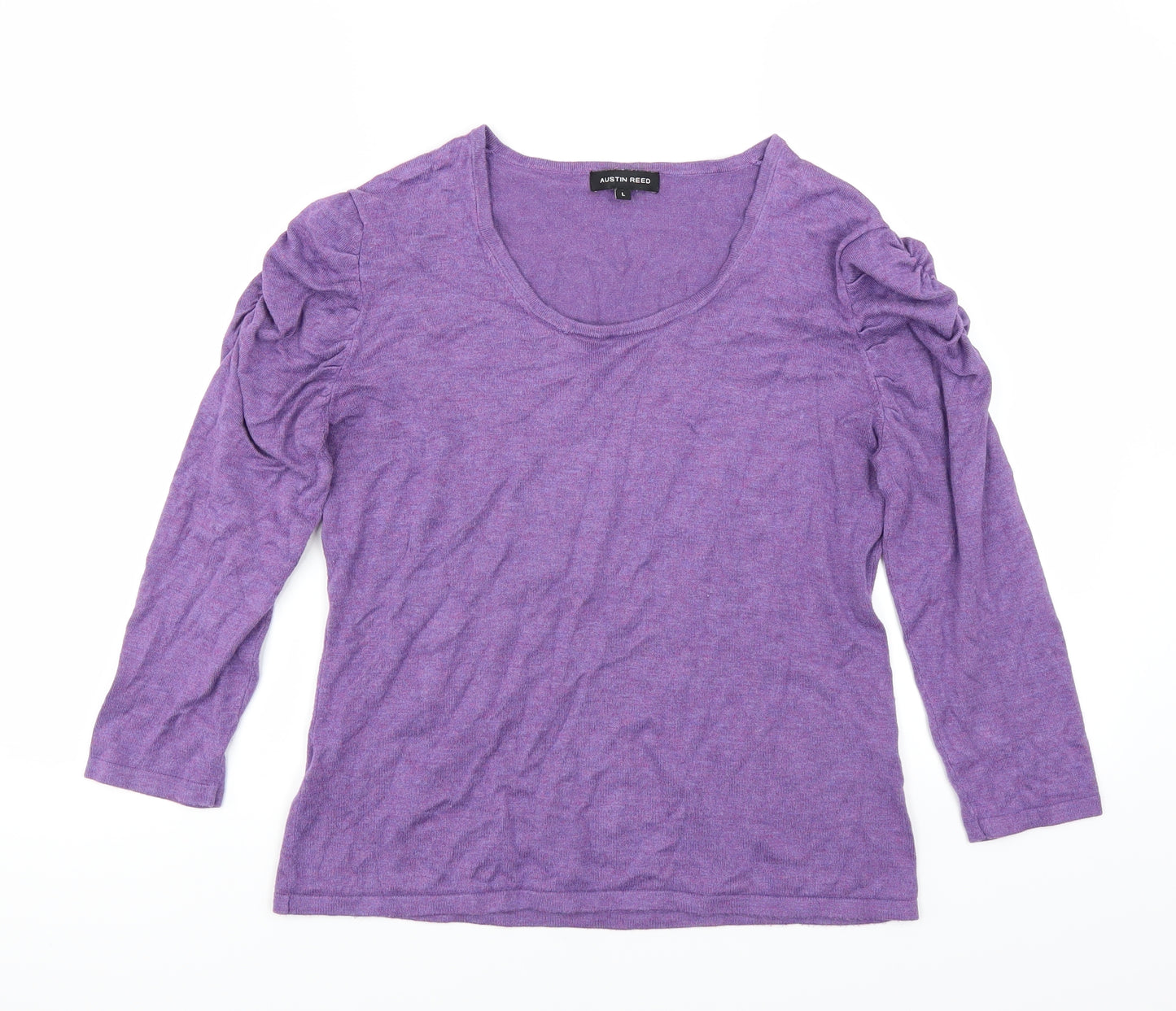 Austin Reed Womens Purple   Pullover Jumper Size L