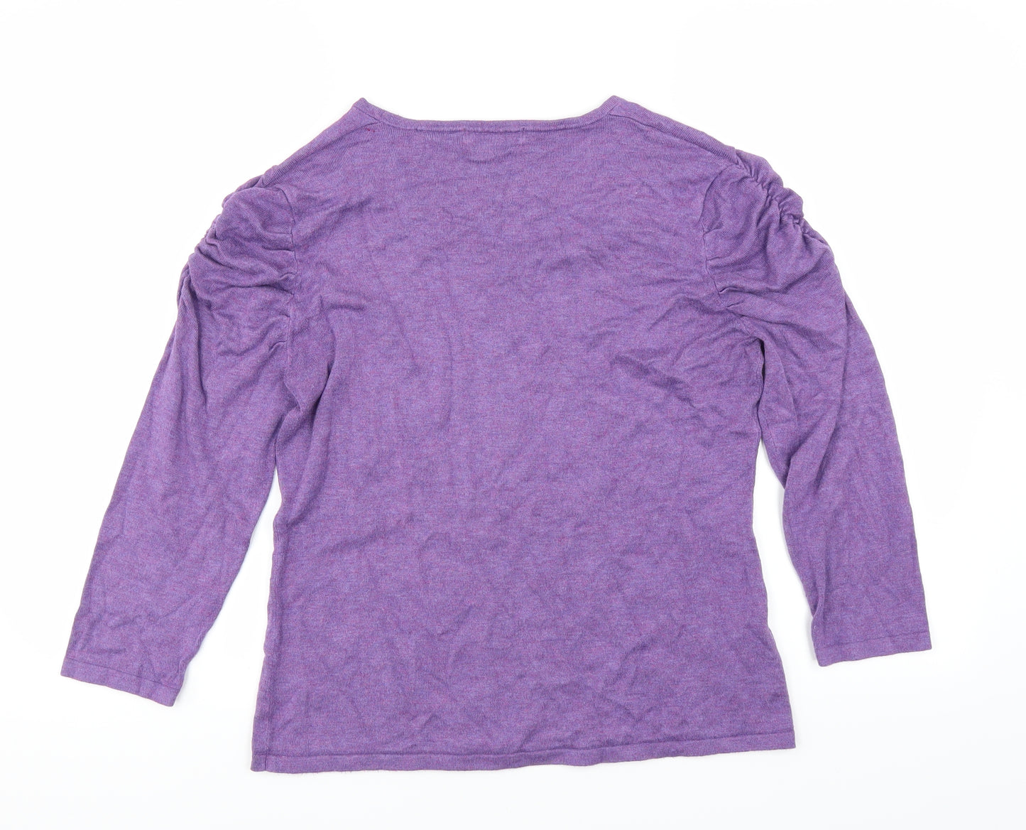 Austin Reed Womens Purple   Pullover Jumper Size L