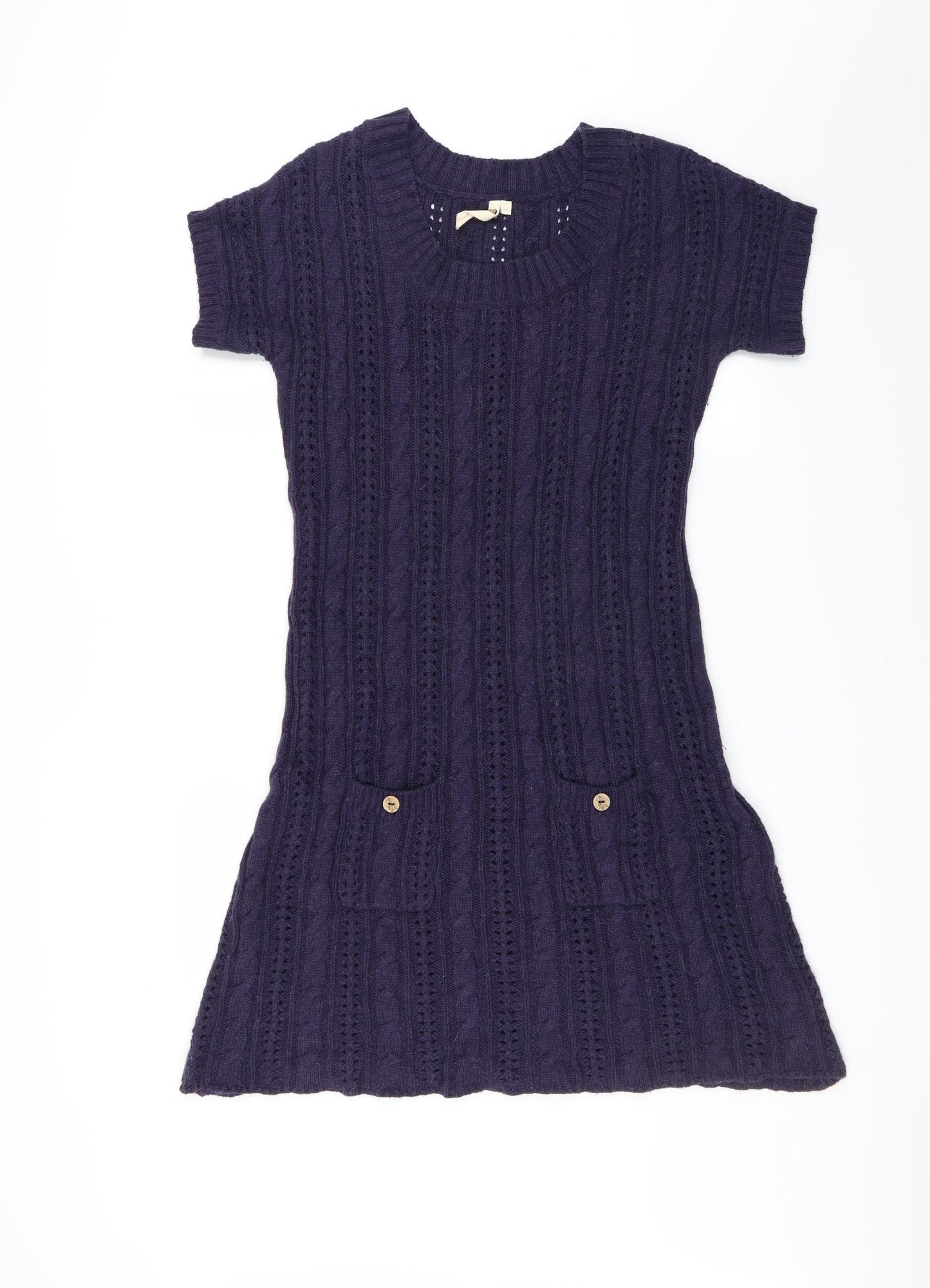 The white stuff Womens Blue   Jumper Dress  Size 14