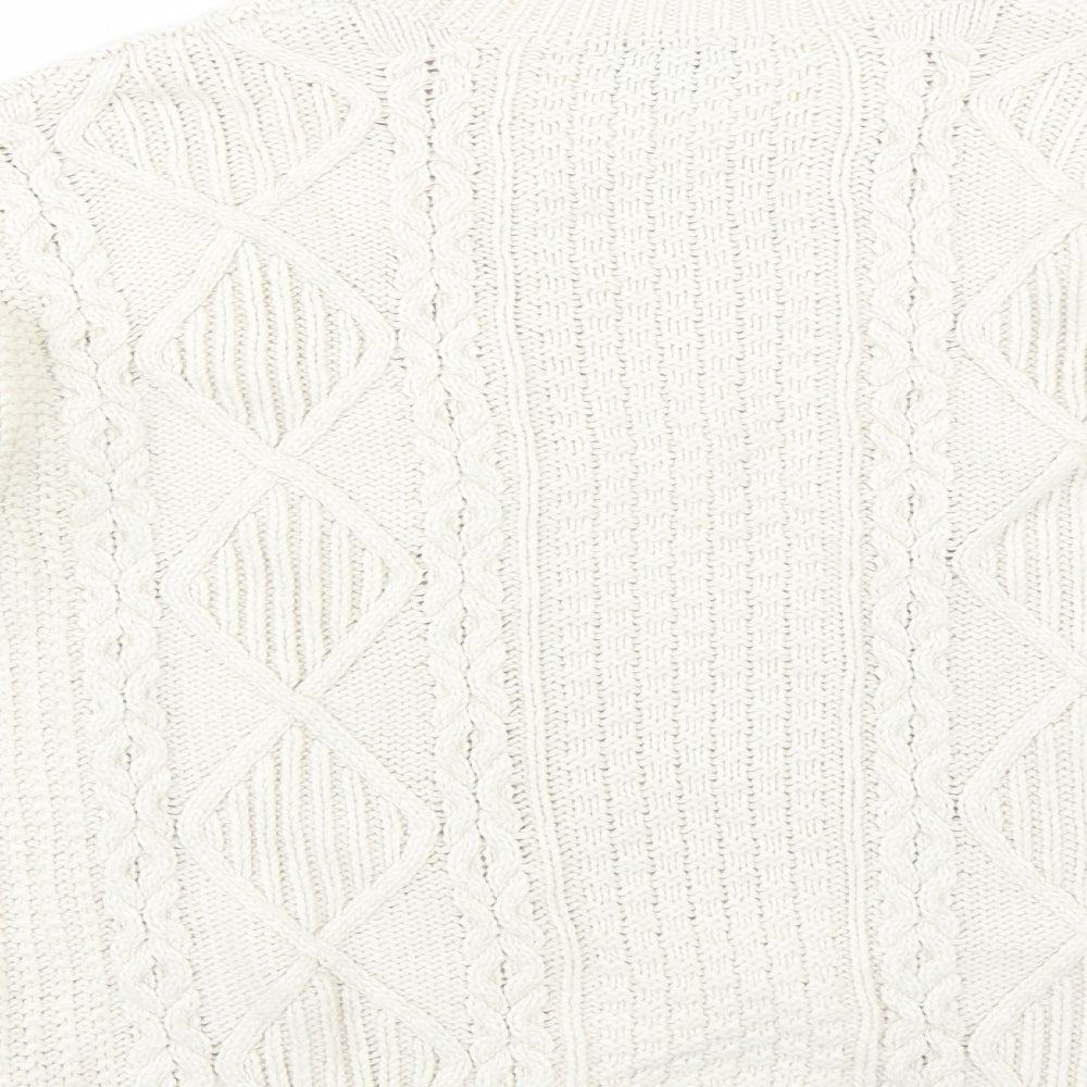 Topshop Womens Ivory   Pullover Jumper Size 8
