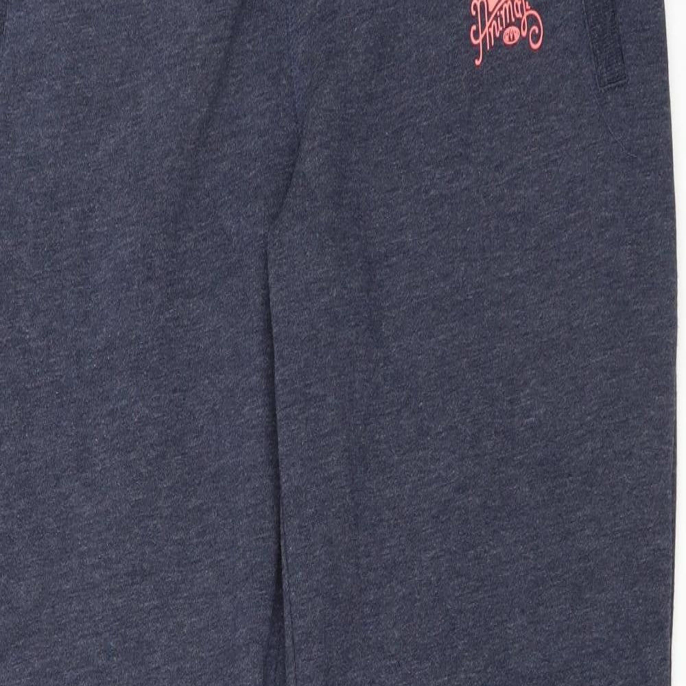 Animal Womens Blue   Jogger Trousers Size 14 L31 in