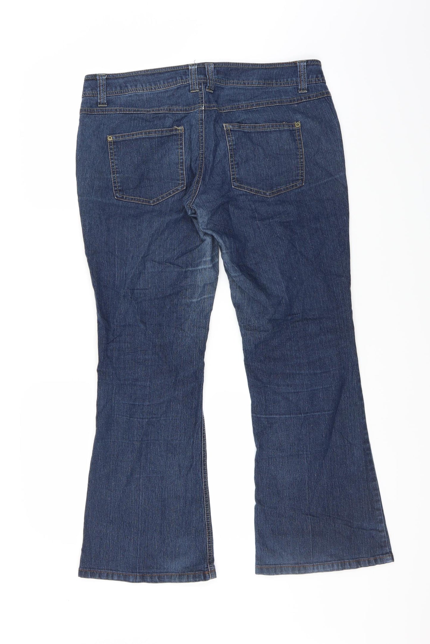 Dorothy Perkins Womens Blue   Bootcut Jeans Size 14 L29 in