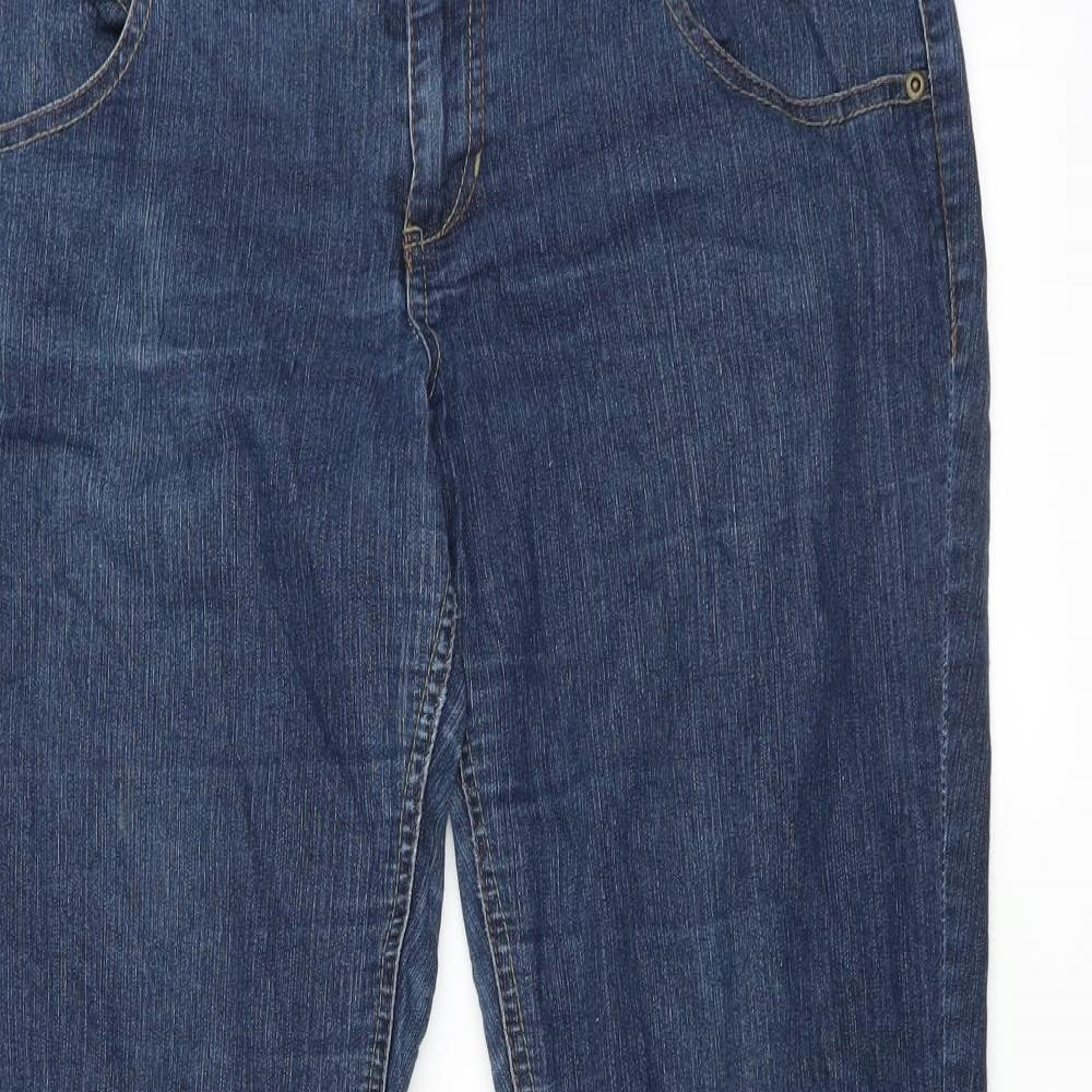 Dorothy Perkins Womens Blue   Bootcut Jeans Size 14 L29 in