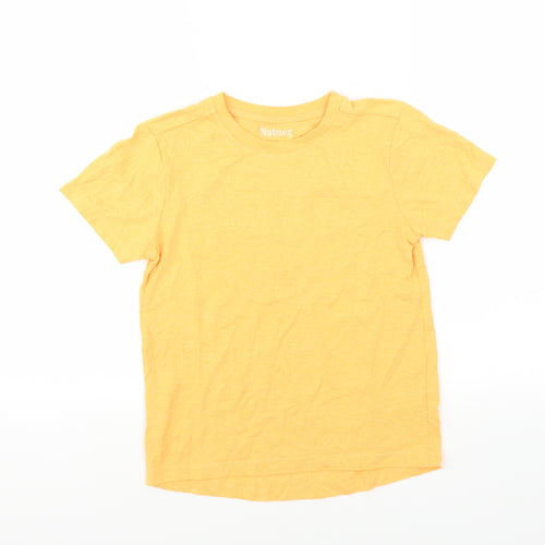 Nutmeg Boys Orange   Basic T-Shirt Size 9-10 Years