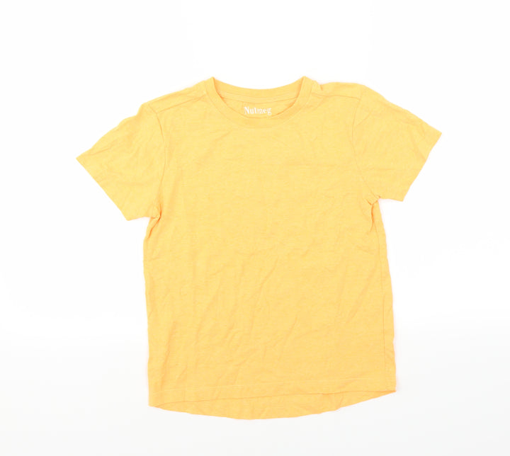 Nutmeg Boys Orange Basic T-Shirt Size 9-10 Years