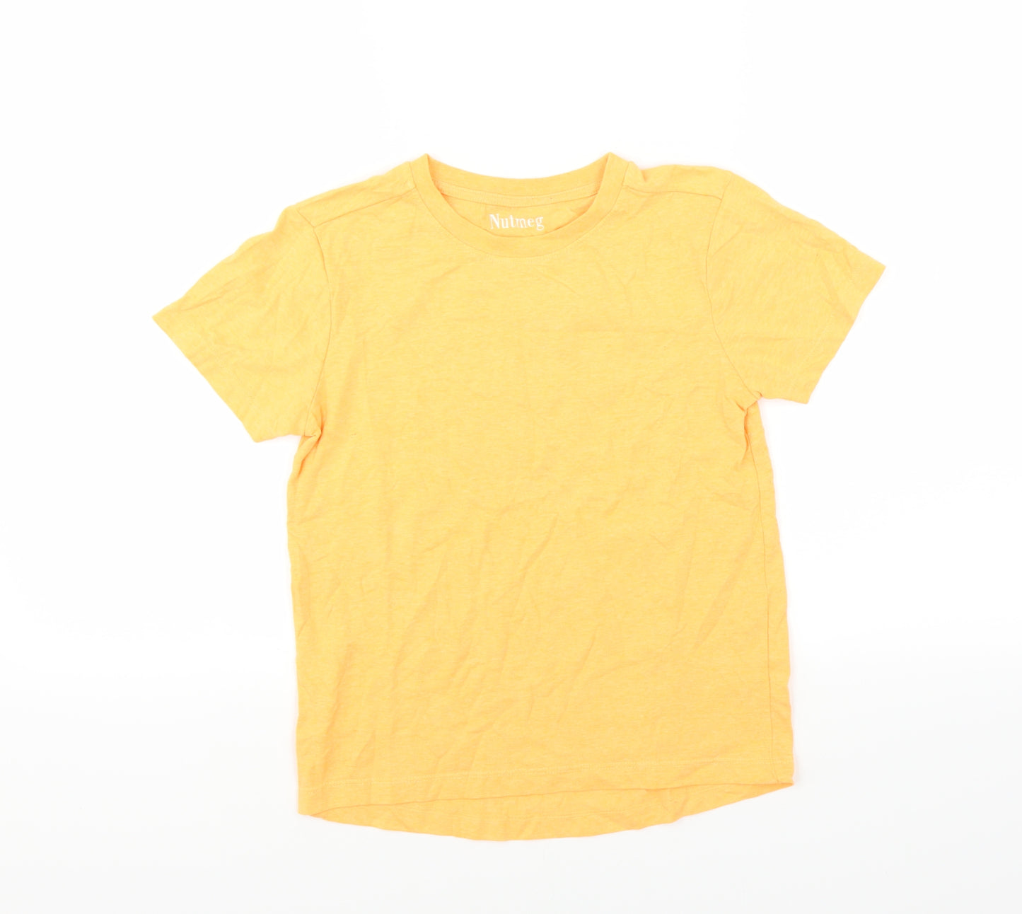 Nutmeg Boys Orange   Basic T-Shirt Size 9-10 Years