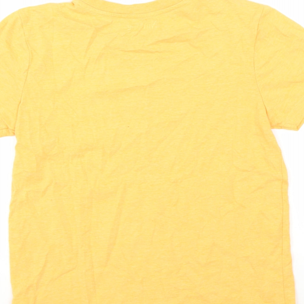 Nutmeg Boys Orange   Basic T-Shirt Size 9-10 Years