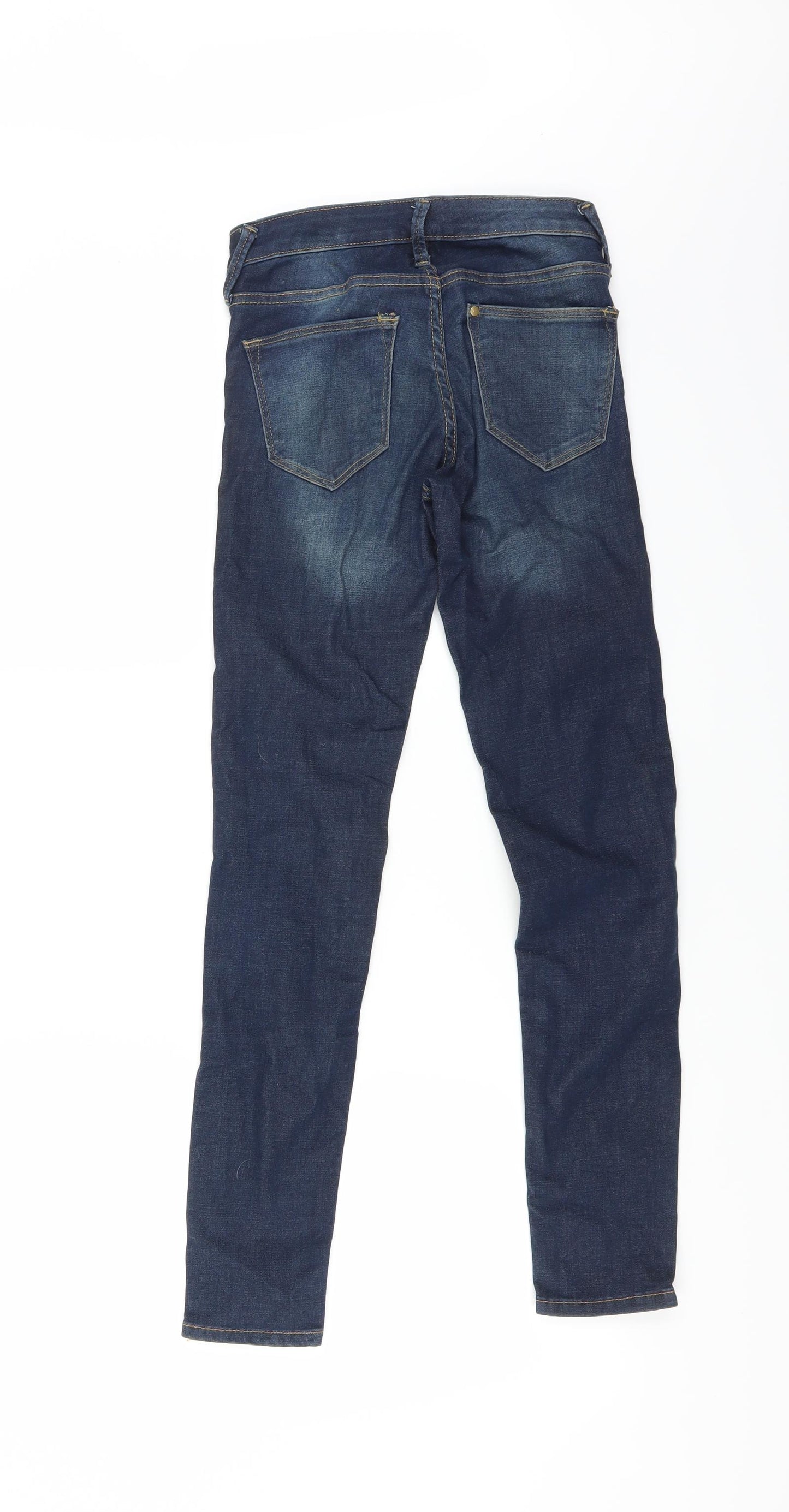 H&M Womens Blue   Skinny Jeans Size 26 in L28 in