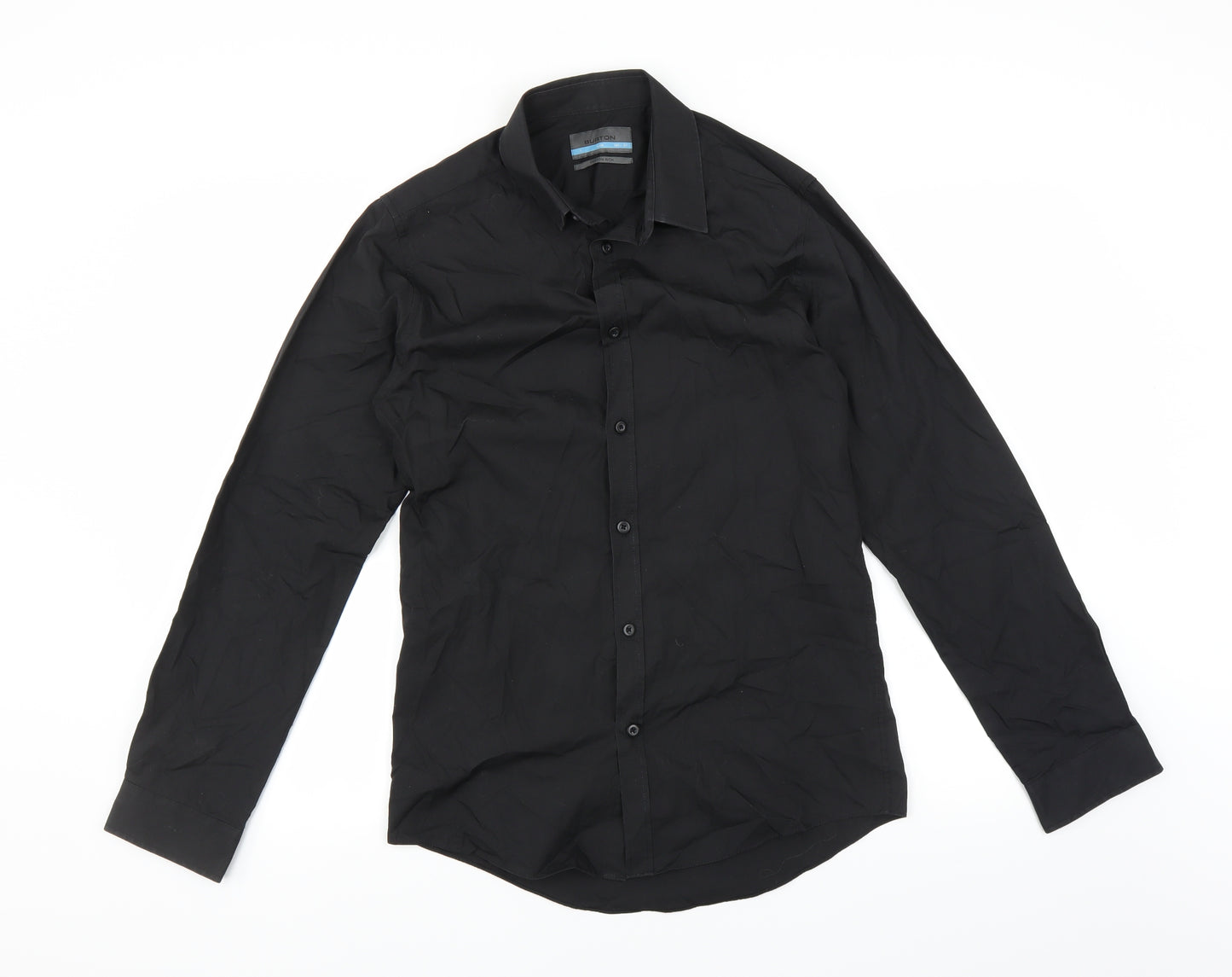 Burton Mens Black    Dress Shirt Size 14.5