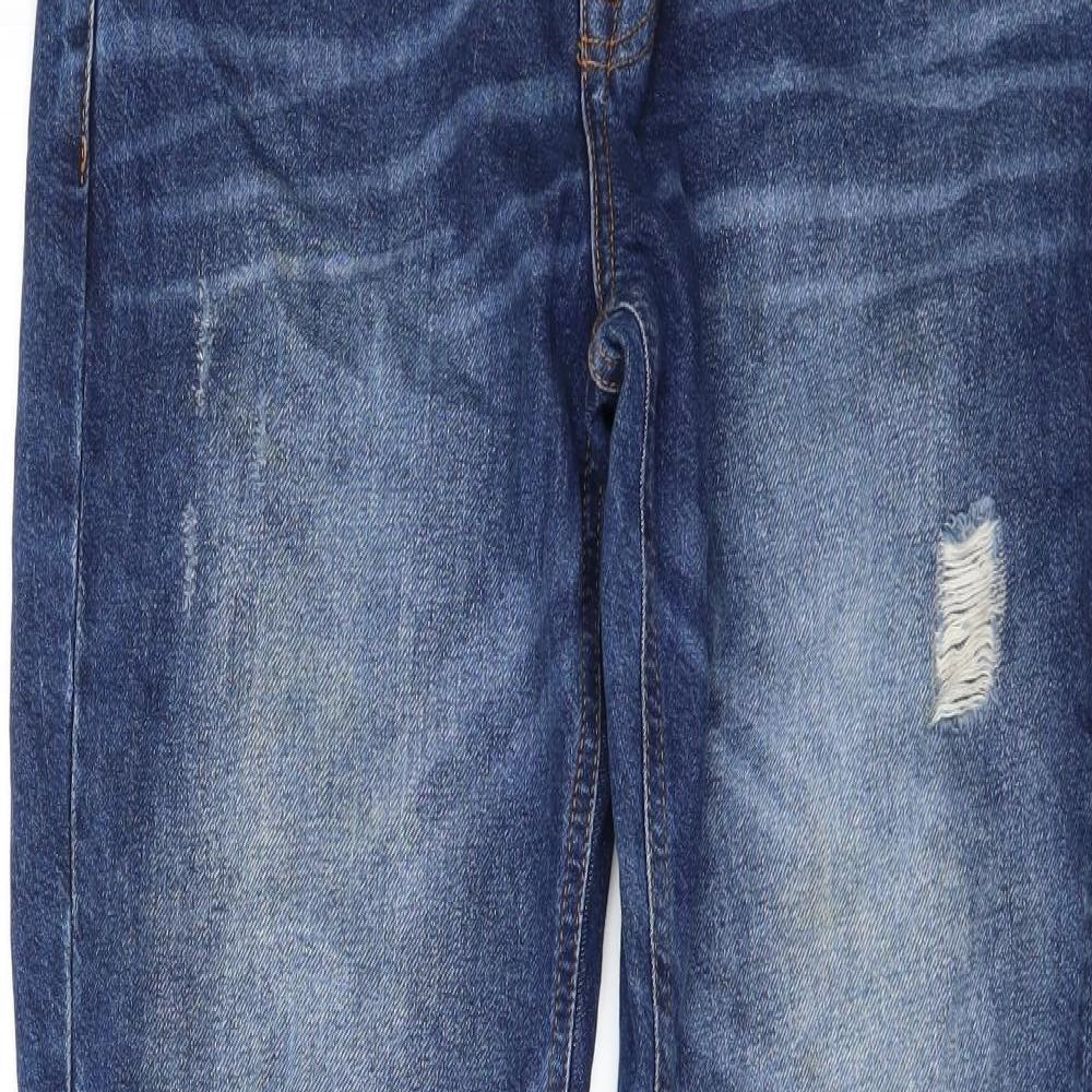 Pull&Bear Mens Blue  Denim Straight Jeans Size 32 L34 in