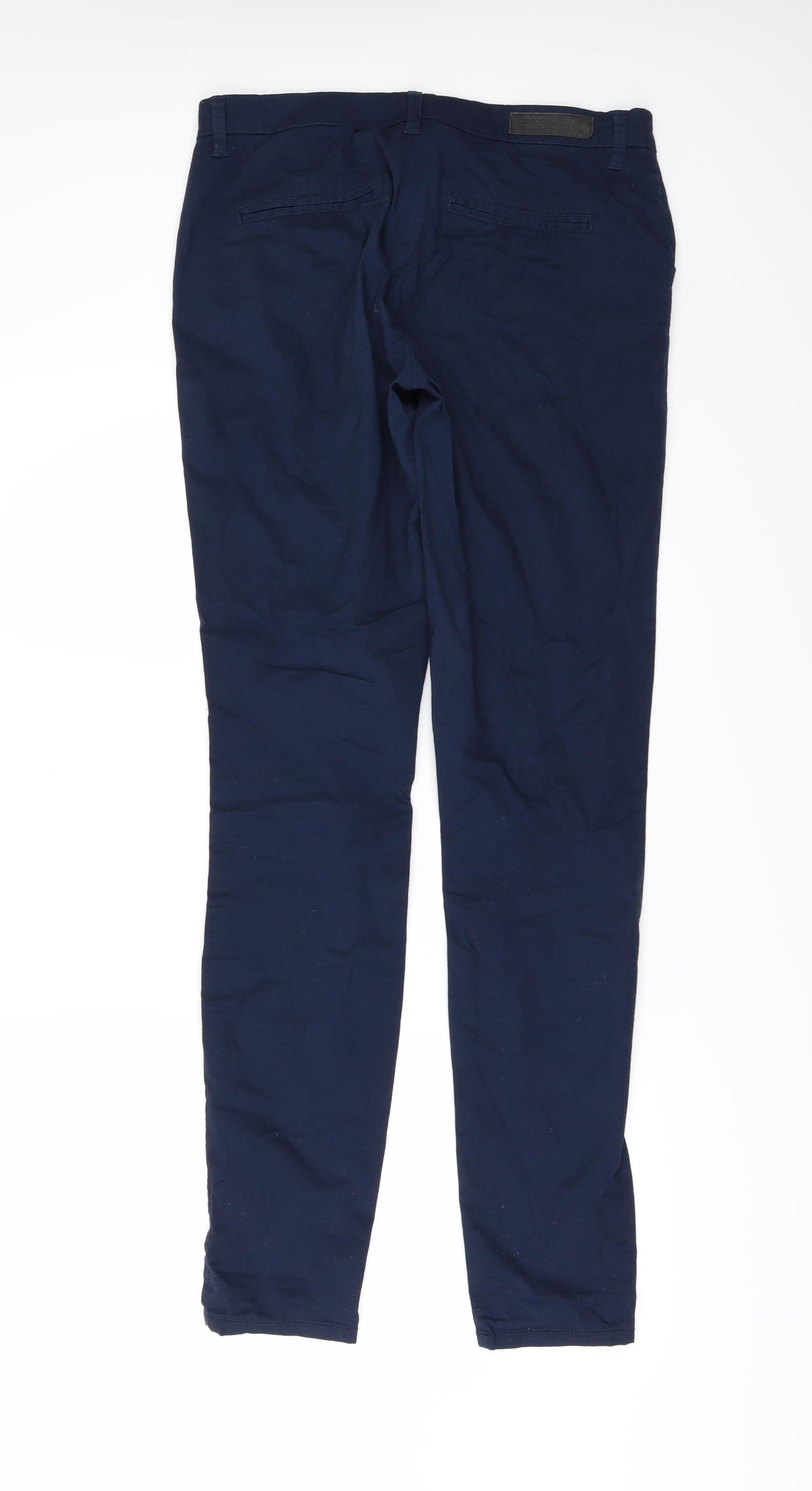 Only Womens Blue   Trousers  Size 8 L32 in