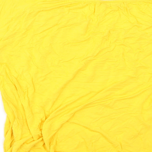 C&A Womens Yellow   Tunic Blouse Size M