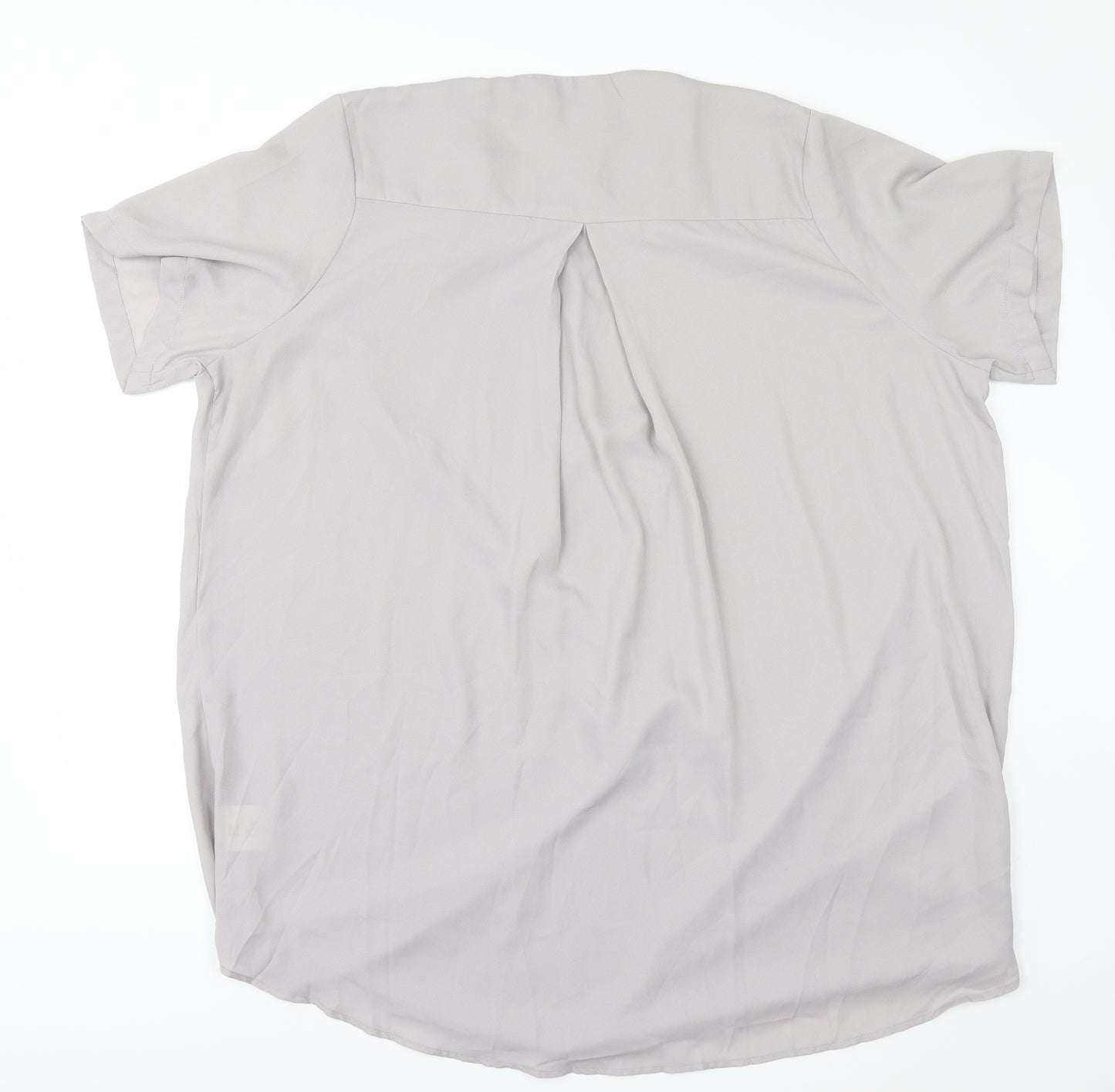 AX Paris Womens Grey   Tunic Blouse Size 24