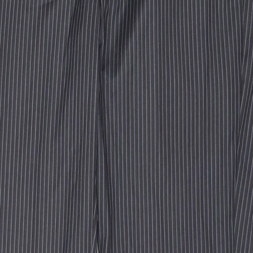 Butler & Webb Mens Grey Striped  Trousers  Size 32 L31 in
