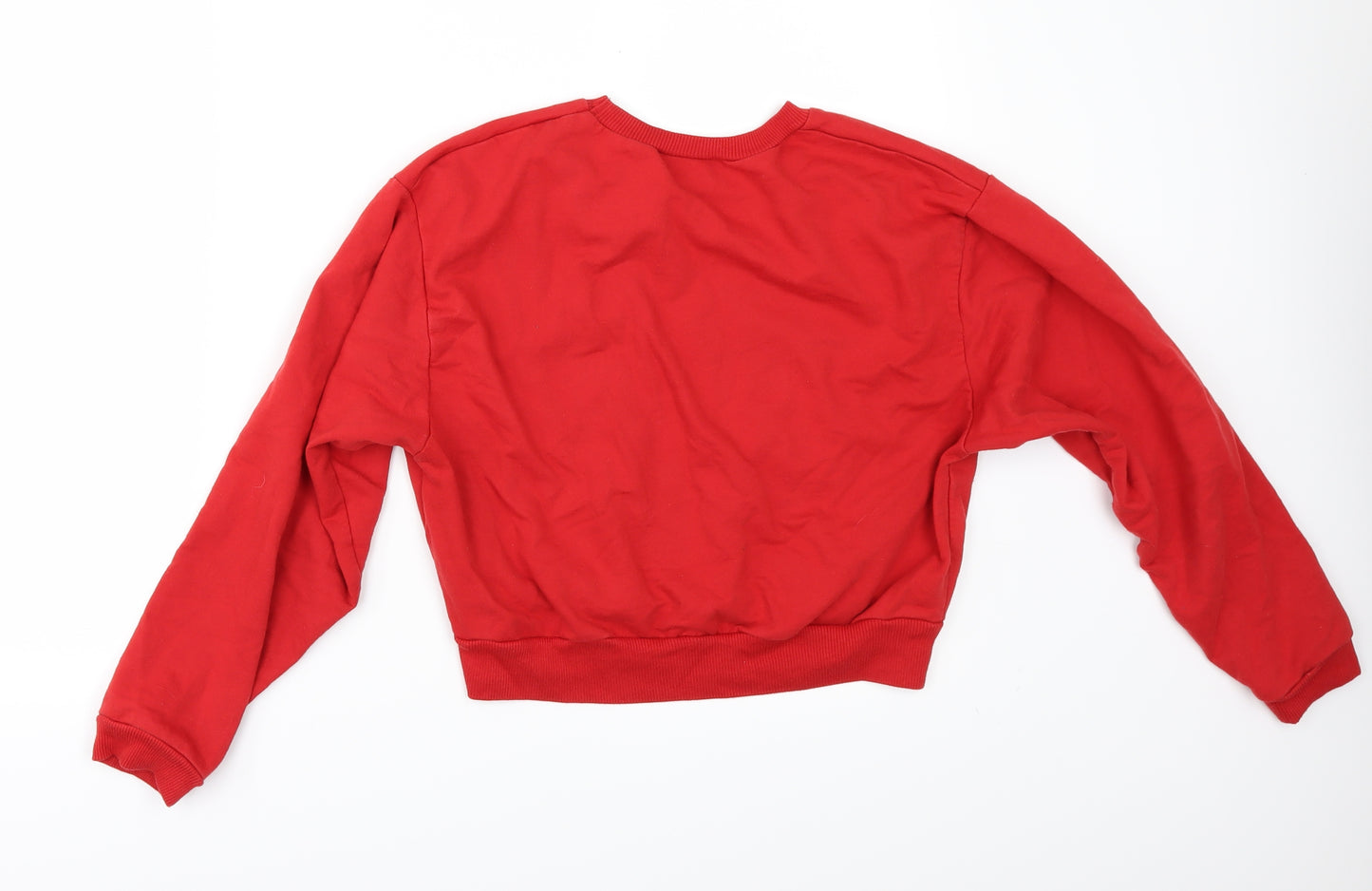 Candy Couture Girls Red   Pullover Sweatshirt Size 13 Years