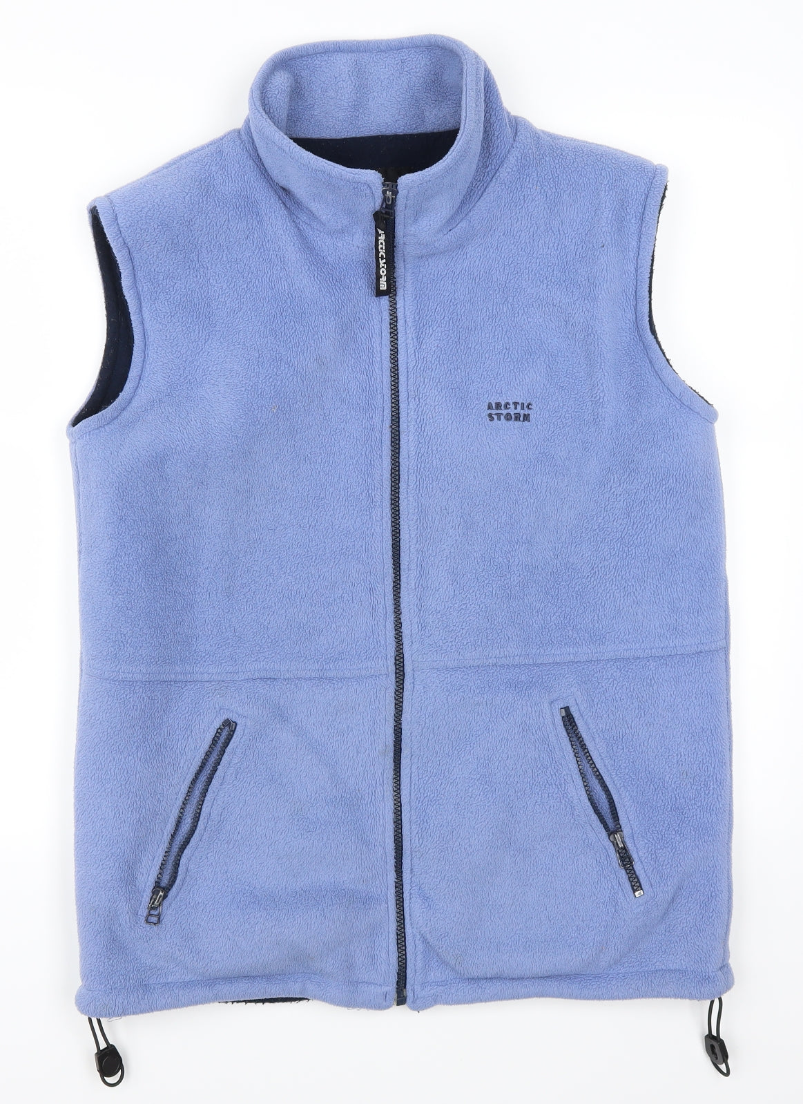 Arctic Storm Mens Blue  Fleece Gilet Jacket Size M
