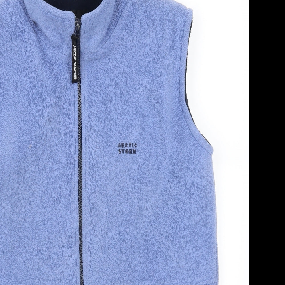 Arctic Storm Mens Blue  Fleece Gilet Jacket Size M