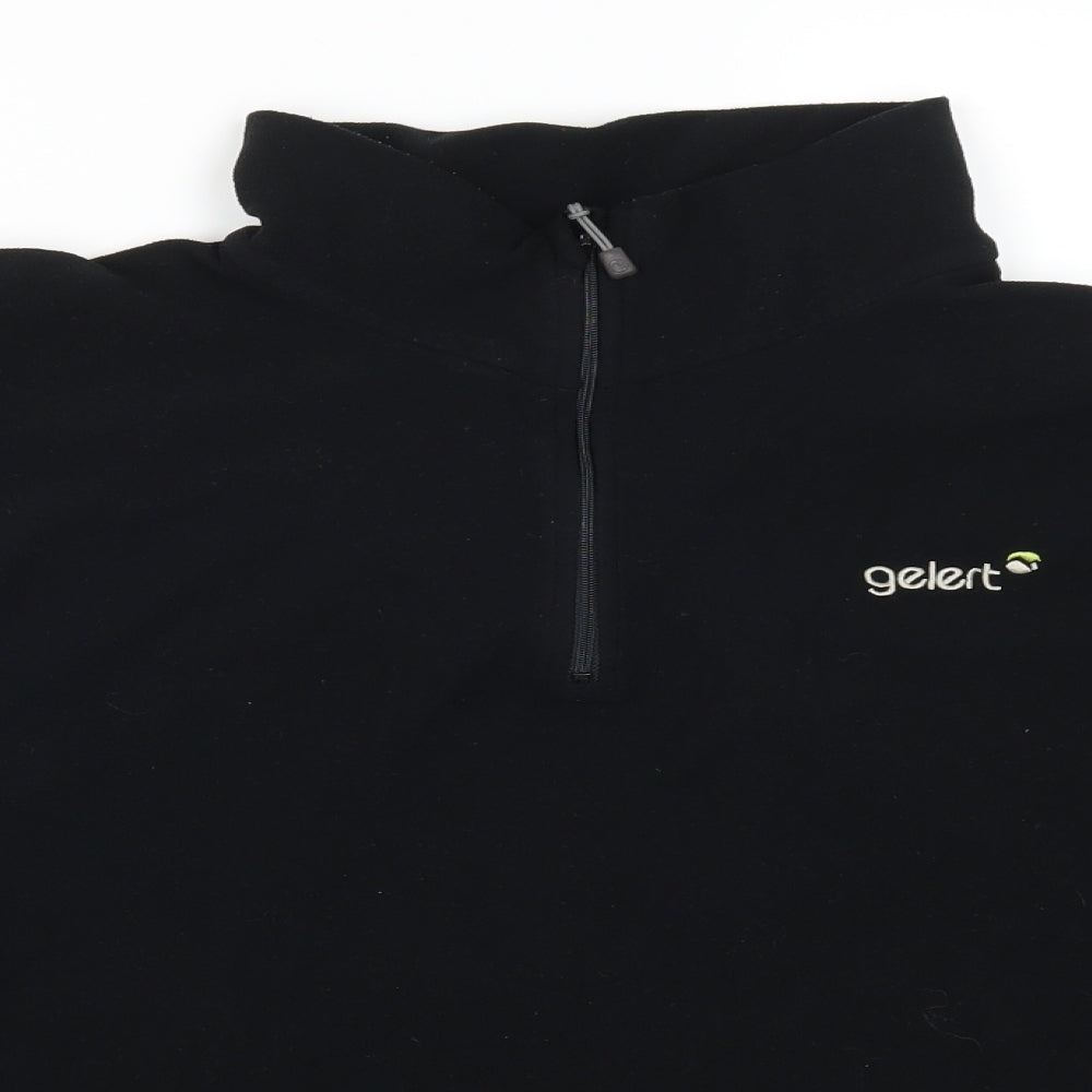 Gelert Mens Black  Fleece Jacket  Size 2XL