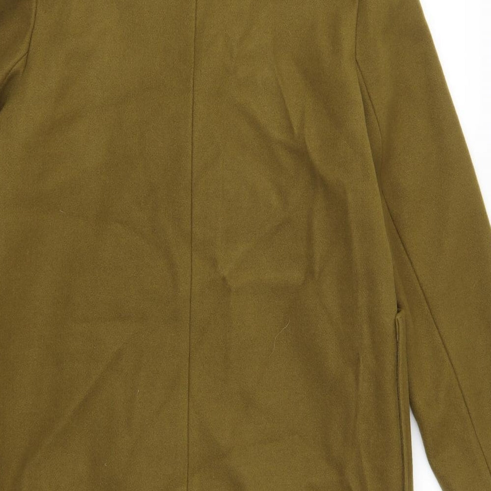 F&F Womens Green   Trench Coat Coat Size 14