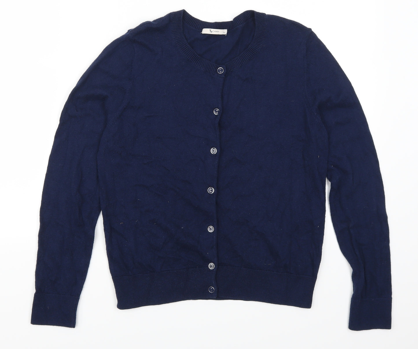 TU Womens Blue   Cardigan Jumper Size 12