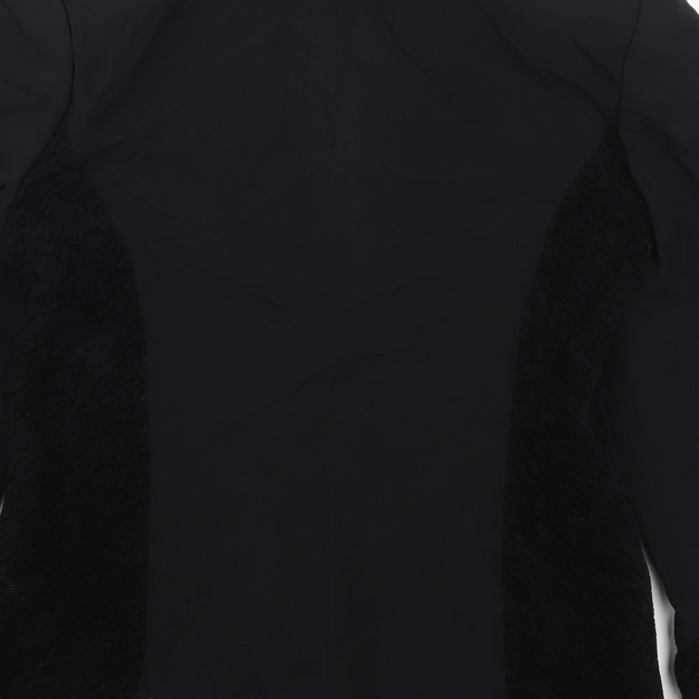 Jaeger Womens Black   Jacket Suit Jacket Size 12