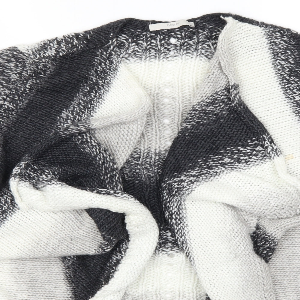 George Womens Grey   Cardigan Jumper Size 12