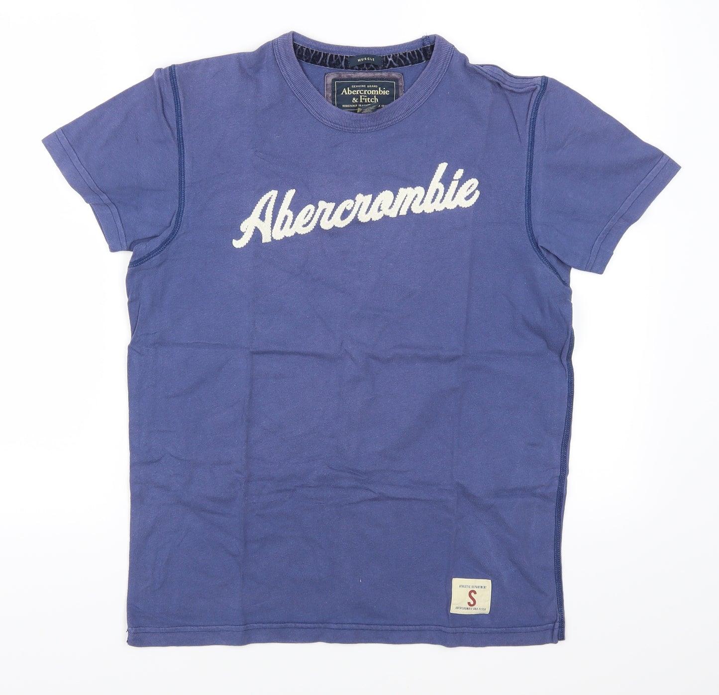Abercrombie & Fitch Mens Blue    T-Shirt Size S