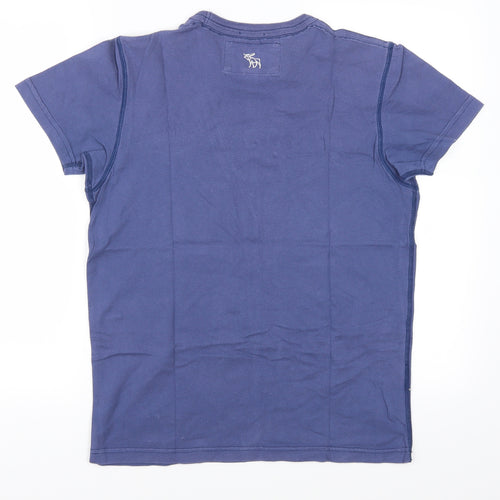 Abercrombie & Fitch Mens Blue    T-Shirt Size S