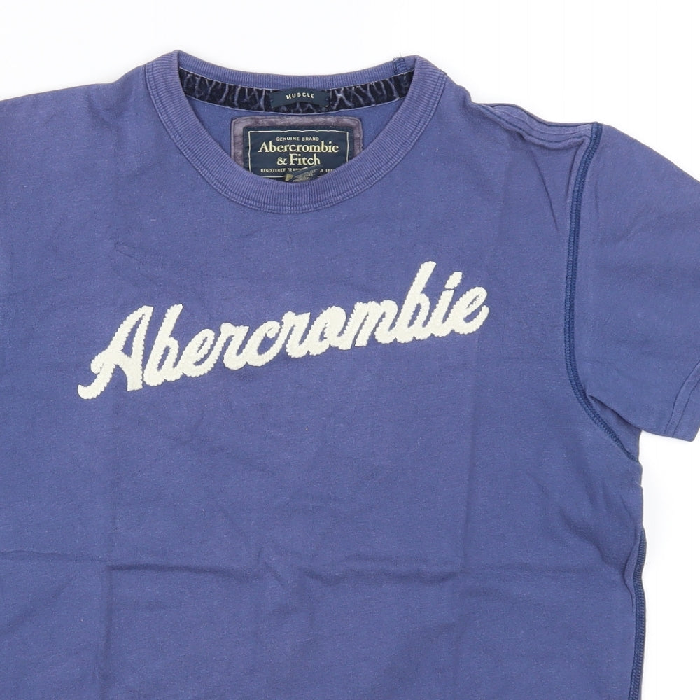 Abercrombie & Fitch Mens Blue    T-Shirt Size S
