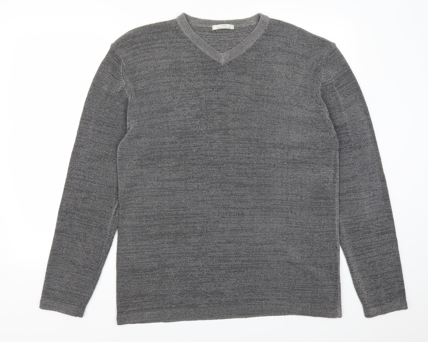Marks and Spencer Mens Grey    T-Shirt Size XL