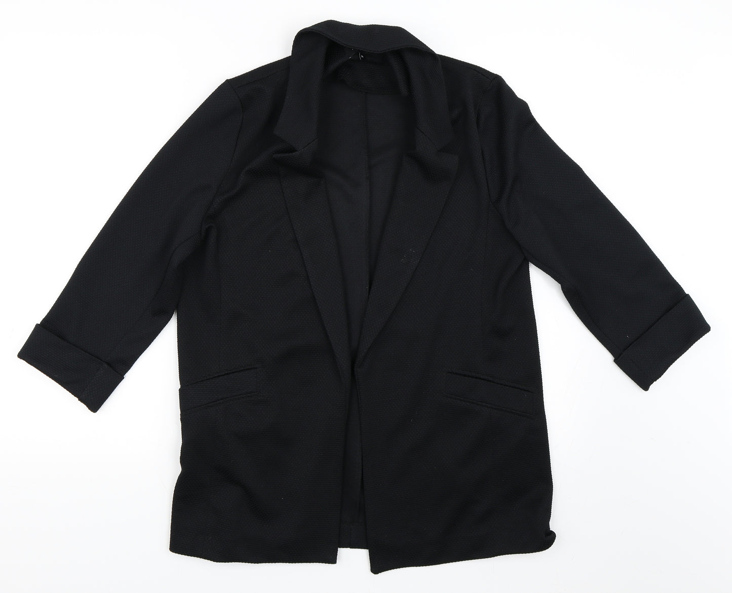 New Look Womens Black   Jacket Blazer Size 14