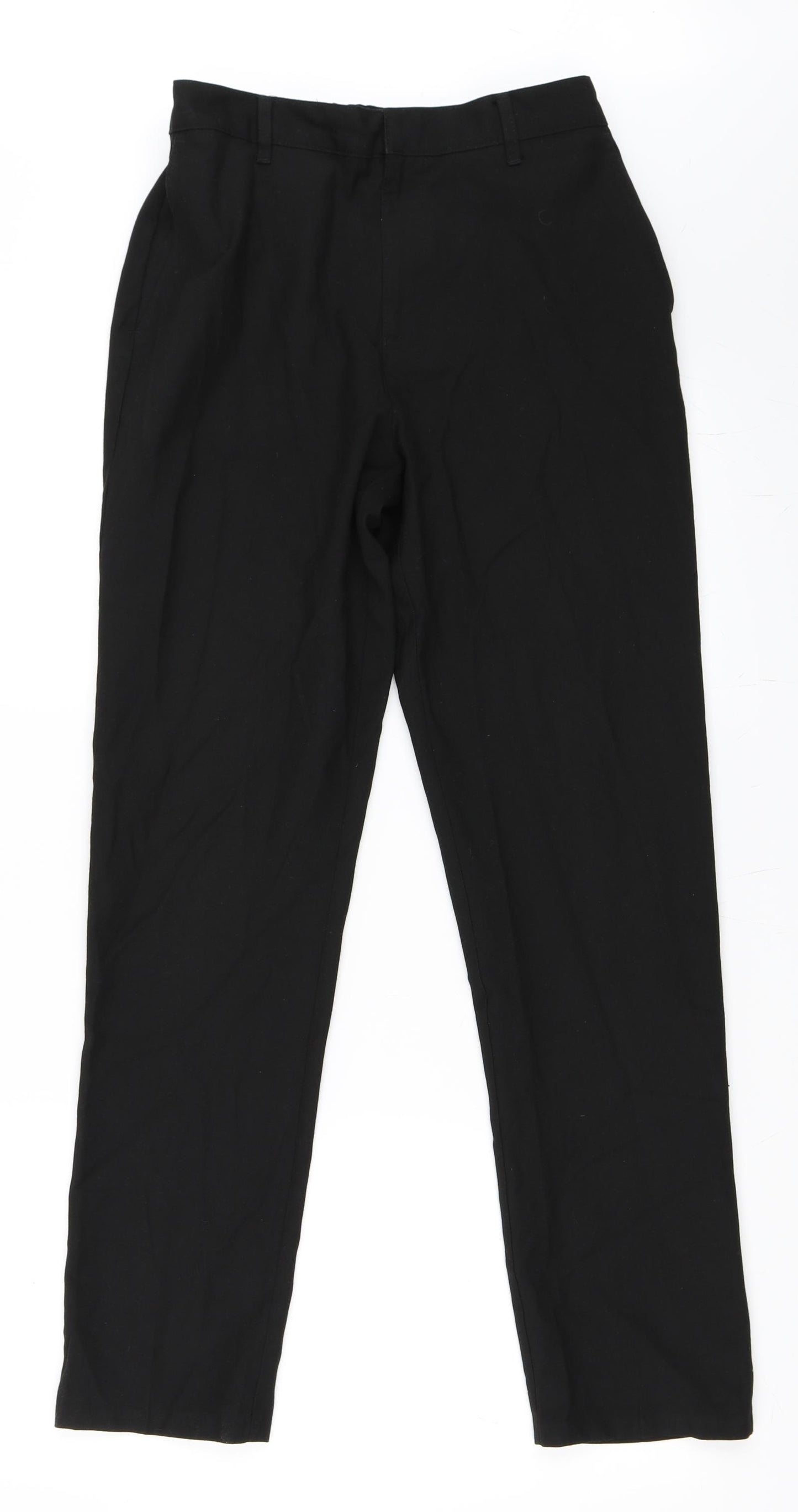 Marks and Spencer Girls Black   Capri Trousers Size 15-16 Years