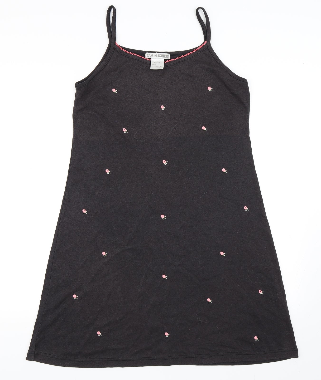 Casual Wear Womens Grey   Slip Dress  Size 12