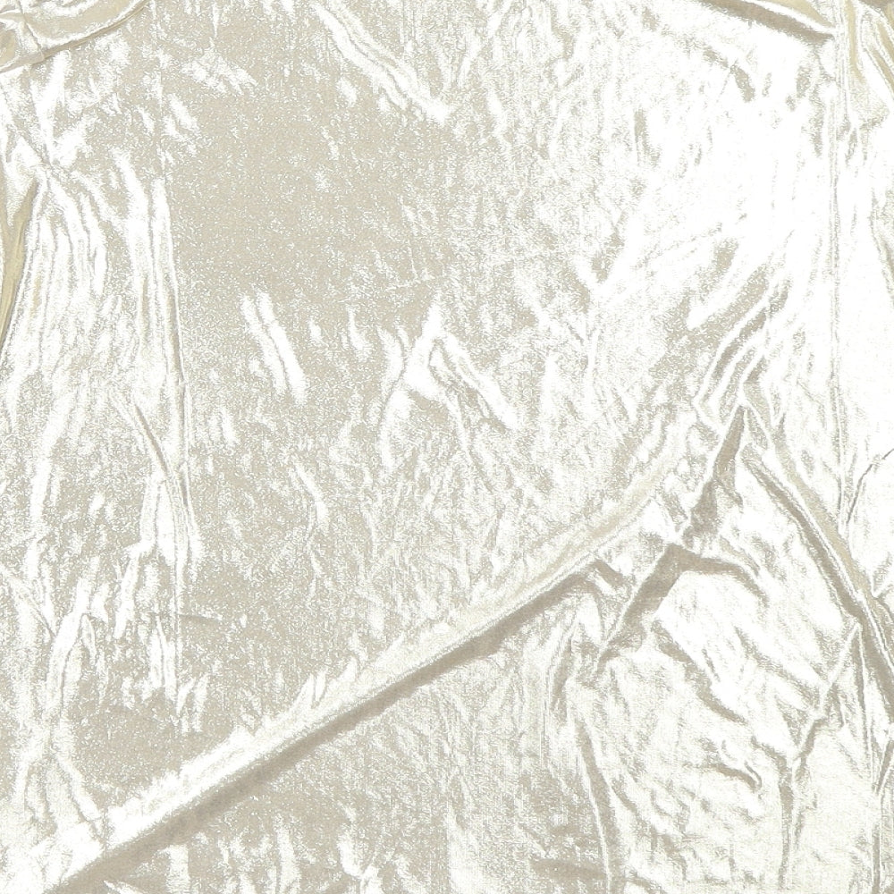 H&M Womens Gold   Basic Blouse Size L