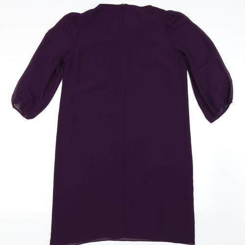 Marks and Spencer Womens Purple   Shift  Size 12