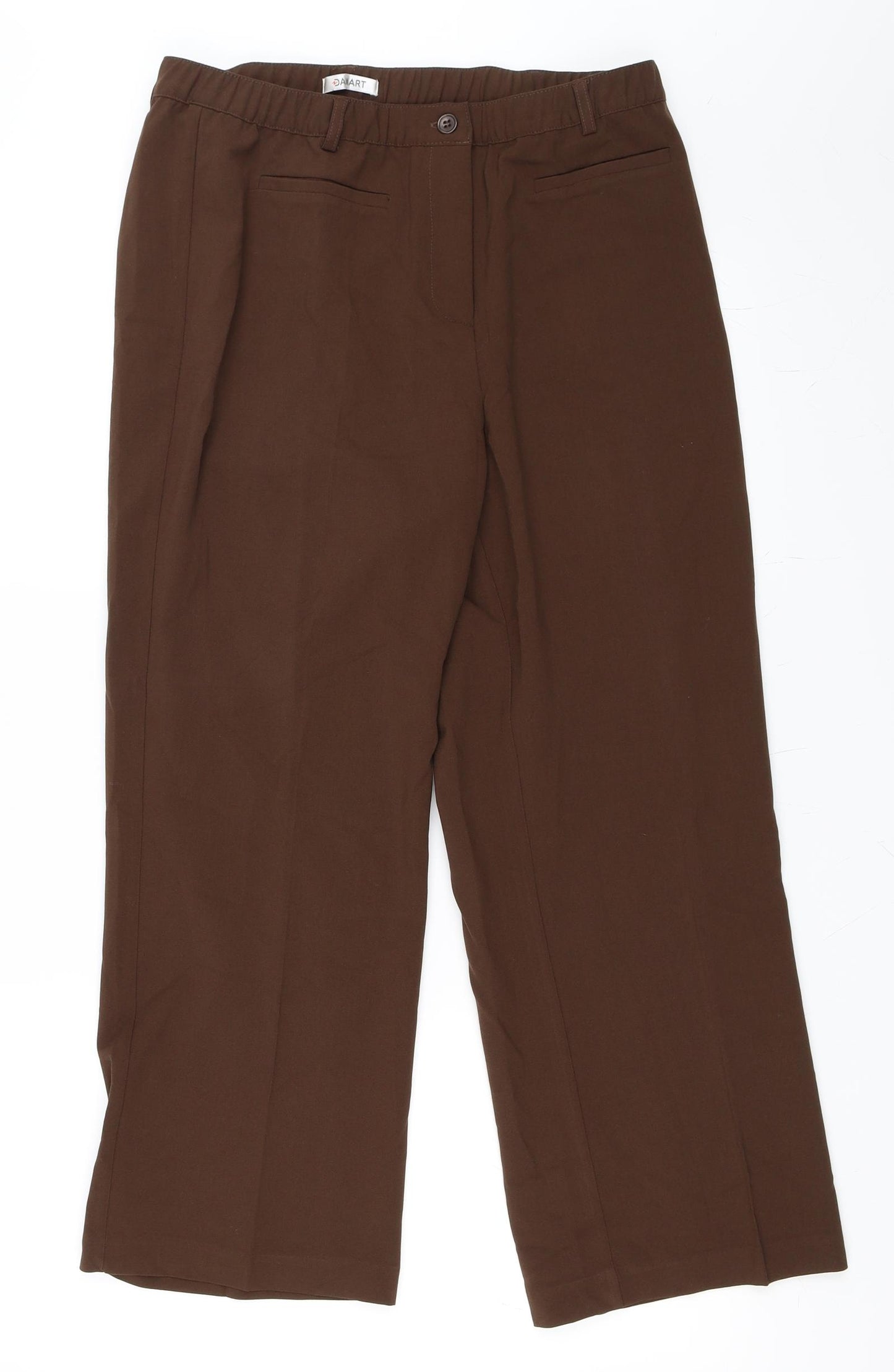 Damart Womens Brown   Trousers  Size 14