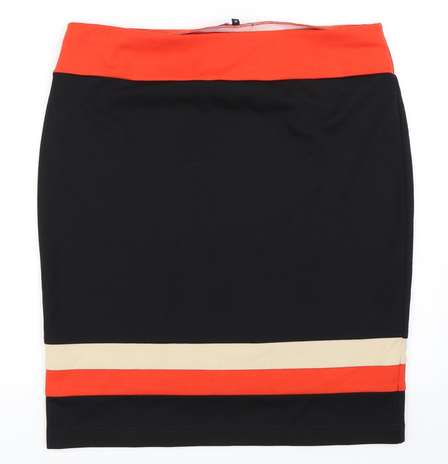Debenhams Womens Black   Straight & Pencil Skirt Size 16